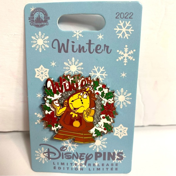 NWT. Disney Pin of Cogsworth.  The pin features Cogsworth the clock - Picture 2 of 6